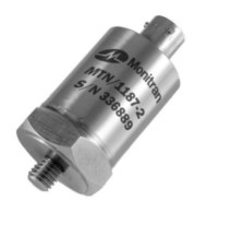 Transductor de aceleración industrial Monitran MTN/1187 con salida 4-20mA.