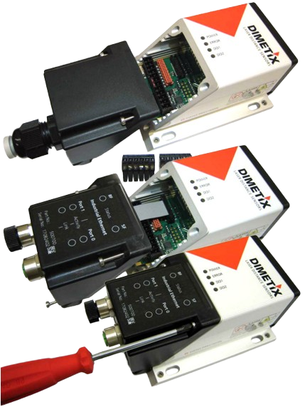 Module d'interface avancé EtherCAT Dimetix pour l'intégration industrielle IP65