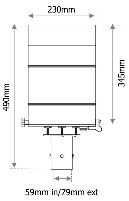 Pluviomètre PL400 PL400R