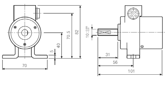 I-50FL Encoder ELCIS incremental Robusto