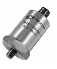 Transductor de Velocidad 4-20mA Monitran MTN/2285 con Blindaje Faraday y Acero Inoxidable