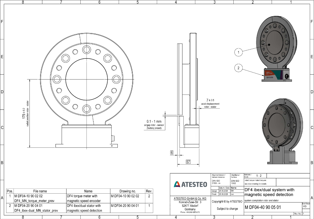 Plano Tecnico dimensiones