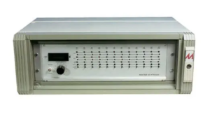 Sistema de monitorización en rack de 19 pulgadas Monitran MTN/6000 para 12 módulos.