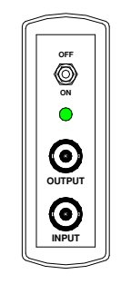 Dimensiones técnicas y diagrama de conexiones de la unidad de alimentación APSU01.
