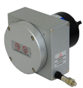 Sensor de desplazamiento por hilo DPF Sensors DLE-HR con encoder incremental