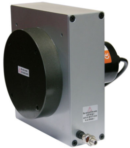 Encoder de cable de longo percorrido DPF Sensors DLE-L para medir desprazamentos de 6 a 12 m