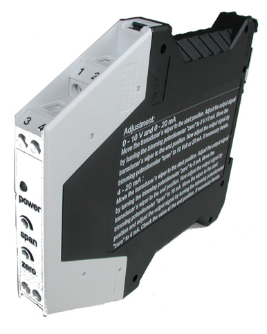 Acondicionador de sinal Novotechnik MUP-110 e MUP-160 para sensores potenciométricos