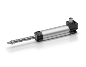 Sensor de desprazamento lineal Novotechnik TEX 421 con resorte de retorno
