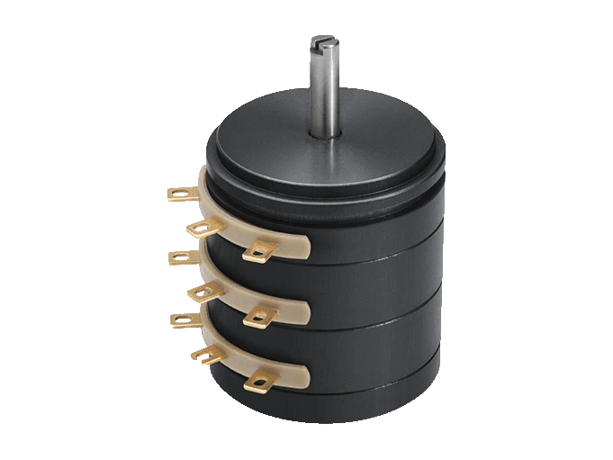 Potenciómetro rotativo multisección P-2500 Novotechnik