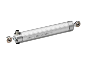 Transductor potenciométrico IP67 con rótulas LWX-003 Novotechnik