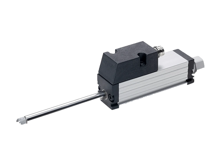 Transductor potenciométrico con retorno elástico TR/TRS Novotechnik