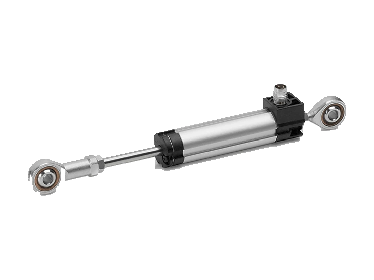 Transductor potenciométrico con rótulas TEX Novotechnik