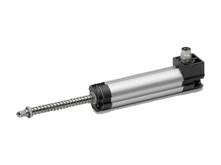 Transductor potenciométrico con retorno elástico TEX Novotechnik