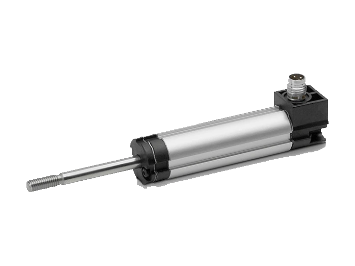 Transductor potenciométrico con vástago TEX Novotechnik