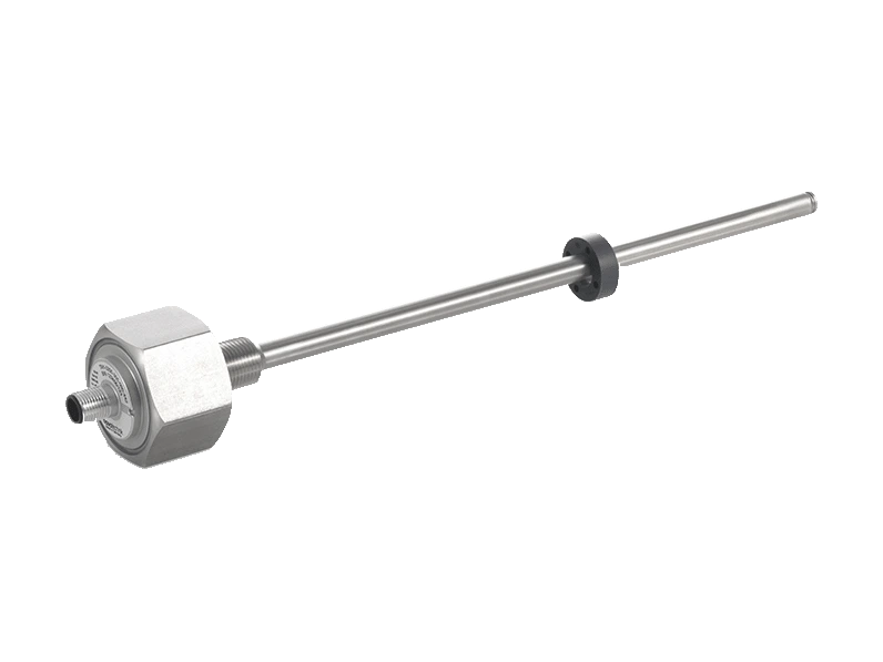 Transductor magnetostrictivo TM1 de brida roscada CANopen Novotechnik